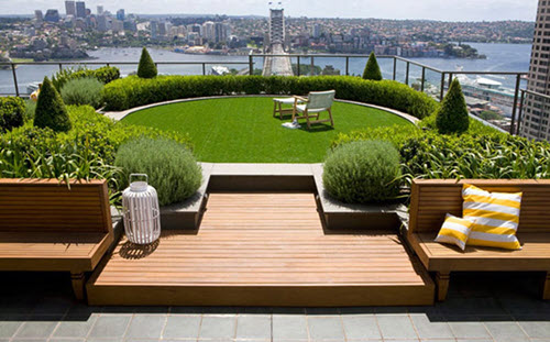 بهترین شرکت طراحی فضای سبز و روف گاردن - ساختمونی نیوز