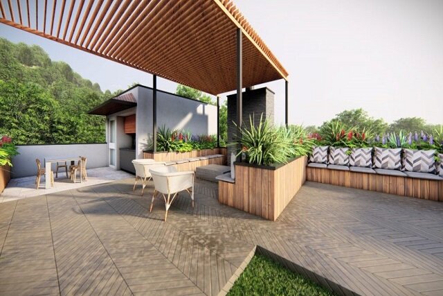 بهترین شرکت طراحی فضای سبز و روف گاردن - ساختمونی نیوز