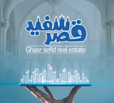 لوگوی شرکت ساختمانی قصر سفید