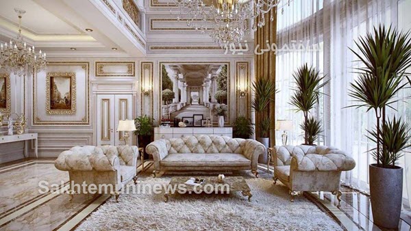 سبک فرانسوی دکوراسیون و طراحی داخلی منزل | ساختمونی نیوز