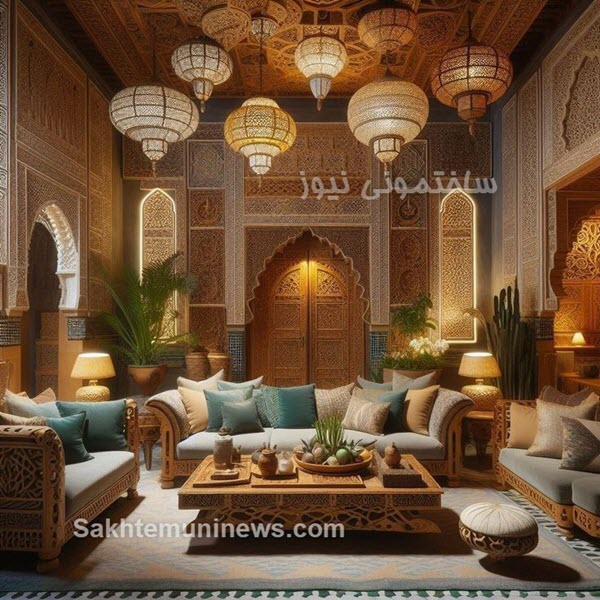 سبک مراکشی دکوراسیون و طراحی داخلی منزل | ساختمونی نیوز