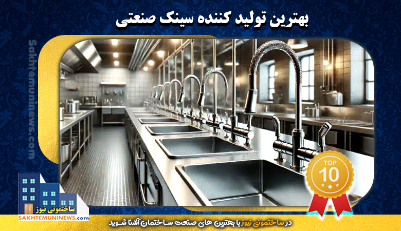 بهترین تولید کننده سینک صنعتی | ساختمونی نیوز